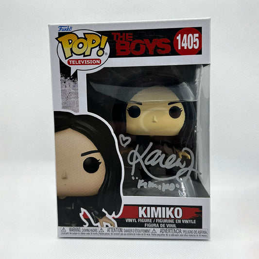 Funko POP! Kimiko - The Boys #1405 - Signed by Karen Fukuhara - Speedy Comics certified