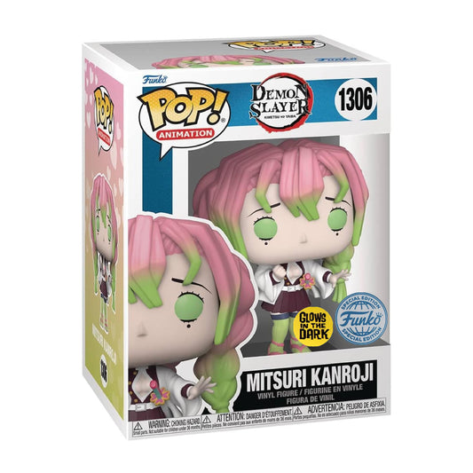 Funko POP! Mitsuri Kanroji - Demon Slayer #1306 Glows in the Dark - Funko Special Edition