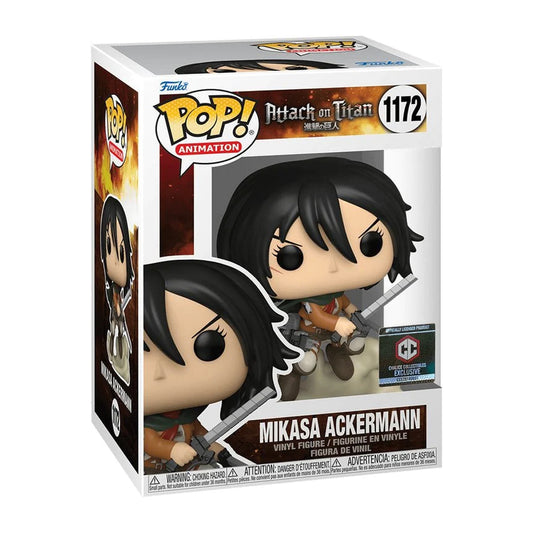 Funko POP! Mikasa Ackermann - Attack on Titan #1172 Chalice Collectibles Exclusive