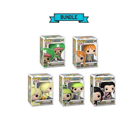 Bundle: Funko POP! "One Piece" Full Set - 5 pops