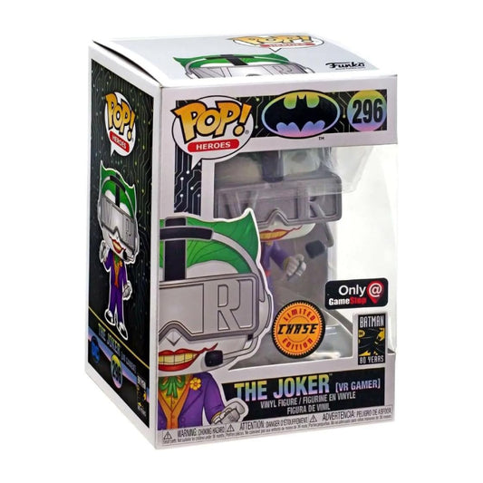 Funko POP! The Joker - Batman #296 Batman 80 years - Chase Limited Edition - Only @ Game Stop