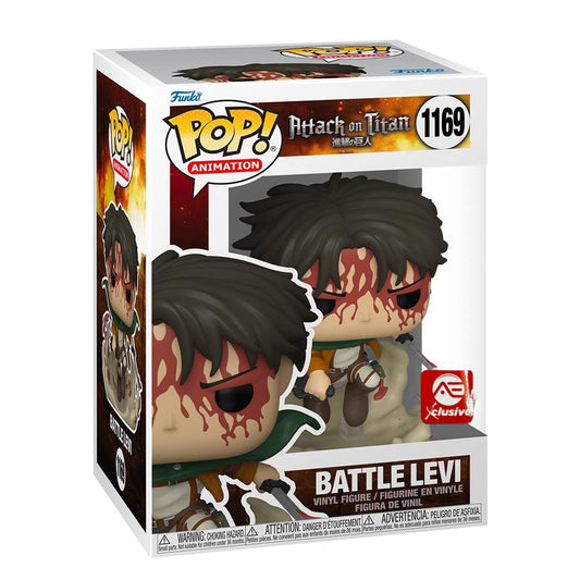 Funko POP! Battle Levi - Attack on Titan #1169 Xclusive