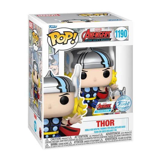 Funko POP! Thor - Avengers #1190 Funko Special Edition + Avengers Collection