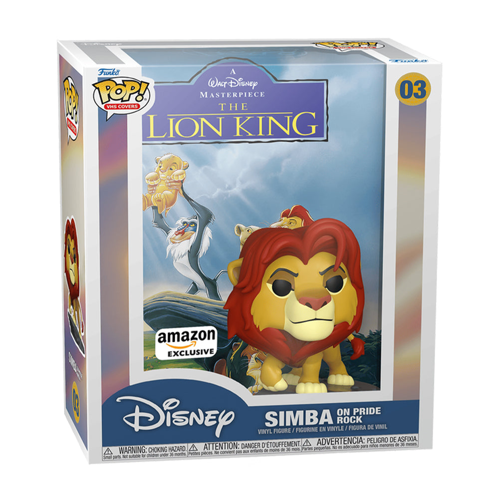 Funko POP! Simba on Pride Rock - The Lion King #03 Amazon Exclusive US Sticker