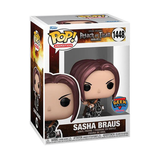 Funko POP! Sasha Braus - Attack on Titan #1448 Geek Nation