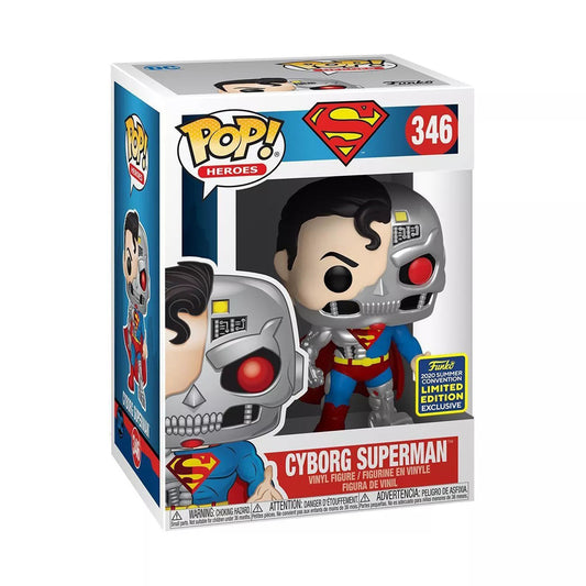 Funko POP! Cyborg Superman - Superman #346 - 2020 Summer Convention limited edition