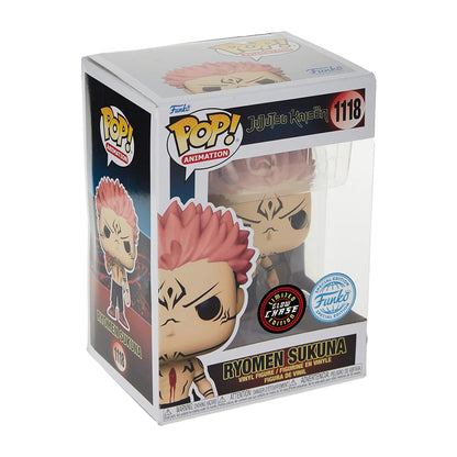 Funko POP! Ryomen Sukuna - Jujutsu Kaisen (JJK) #1118 Glow Chase - Funko Special Edition