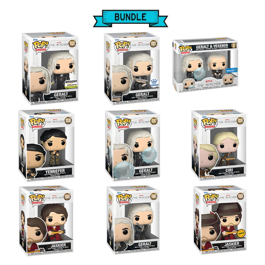 Bundle: Funko POP! "The Witcher" - 9 Funko Pops