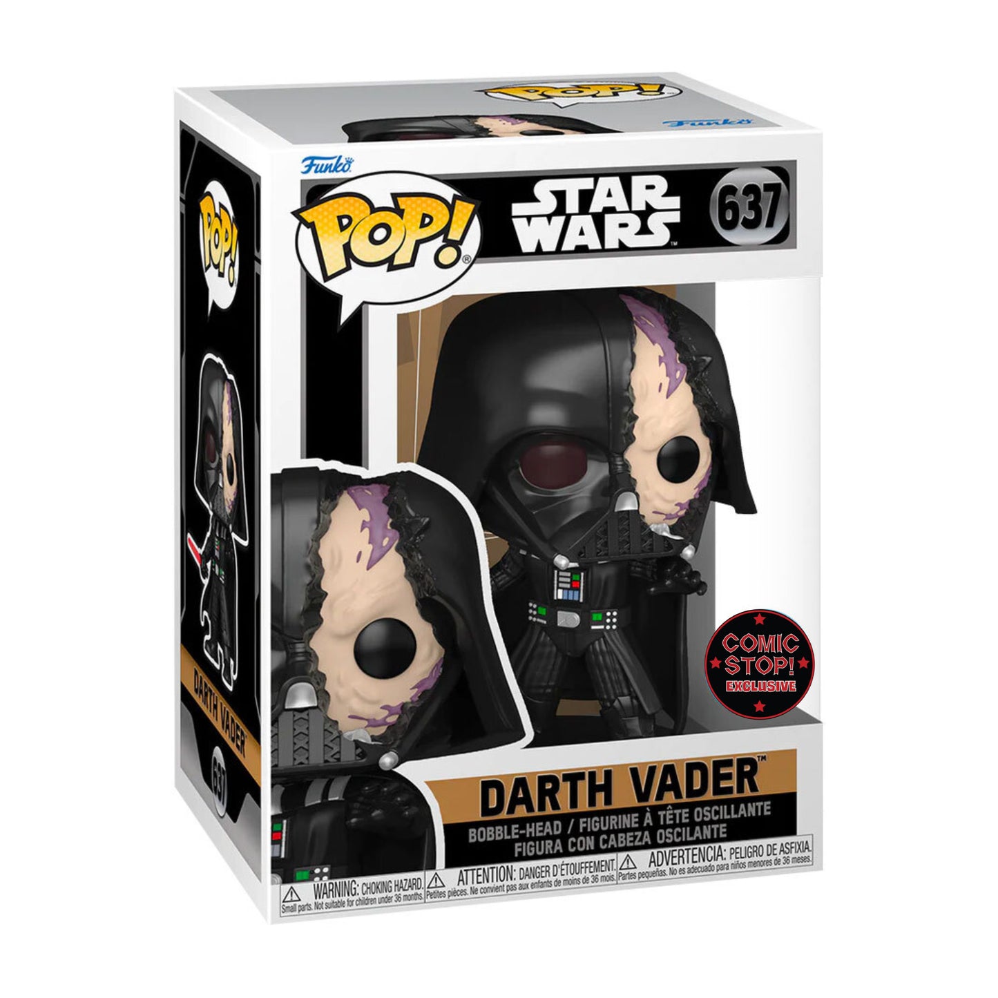 Funko POP! Darth Vader - Star Wars #637 Comic Stop Exclusive