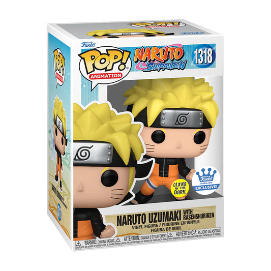Funko POP! Naruto Uzumaki - Naruto Shippuden #1318 Glows in the Dark + Funko Exclusive