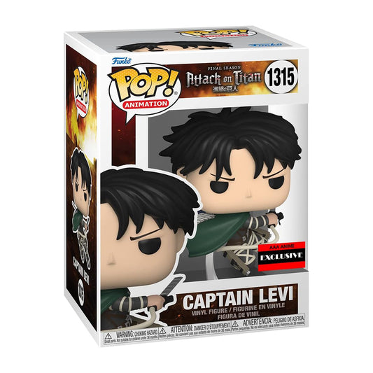 Funko POP! Captain Levi - Attack on Titan #1315 AAA Exclusive