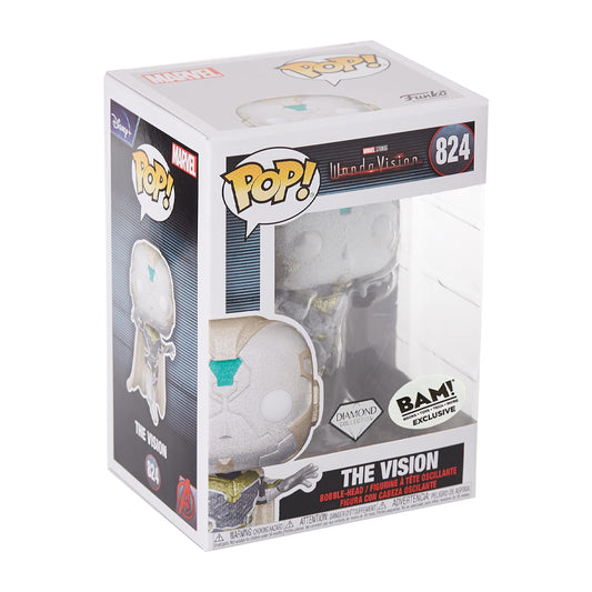 Funko POP! The Vision - Wanda Vision #824 BAM Exclusive + Diamond Collection