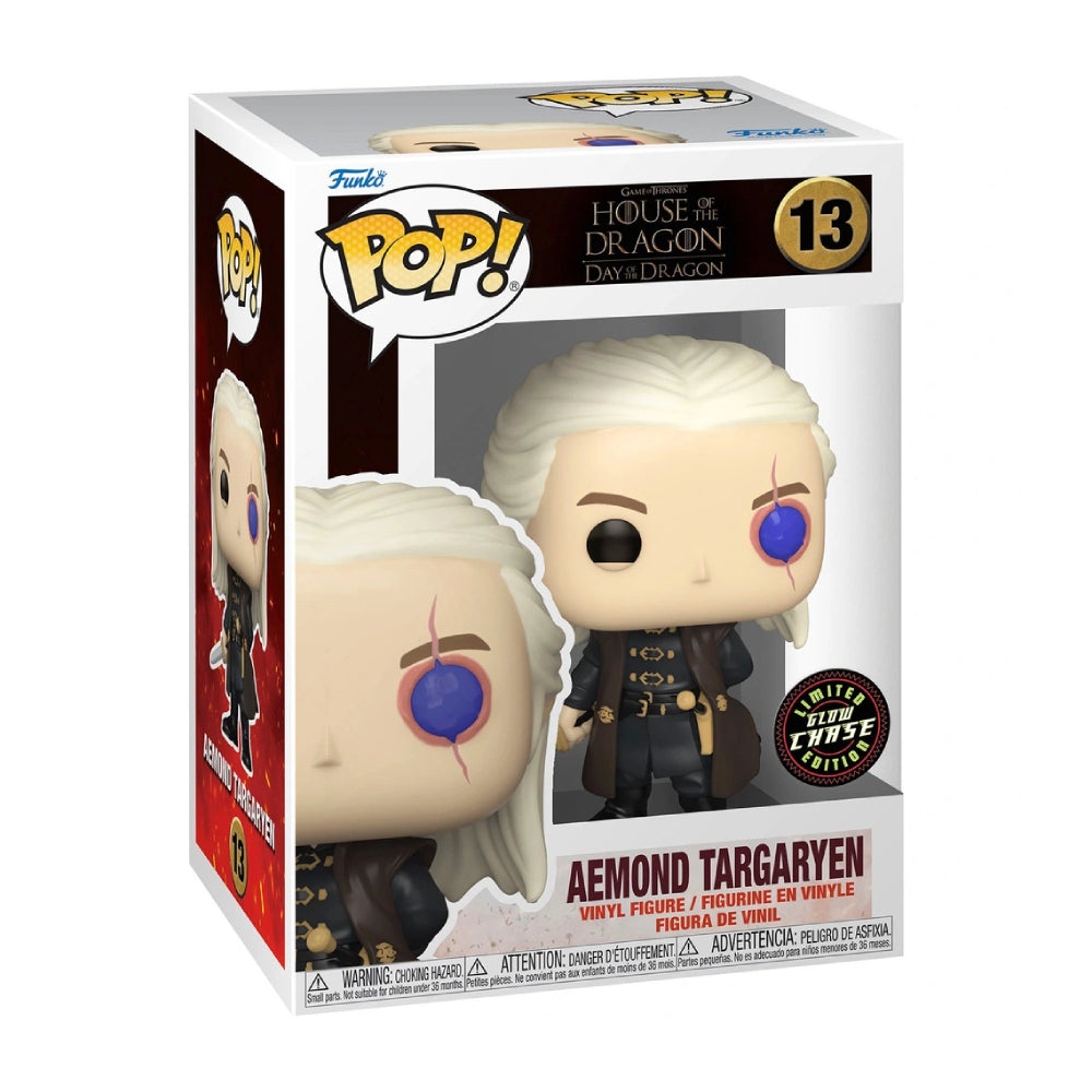 Funko POP! Aemond Targaryen - House of The Dragon #13 Glow Chase Limited Edition