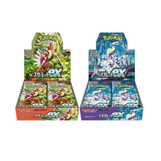 Pokémon TCG: Scarlet ex sv1S and Violet ex sv1V - 2 set Box