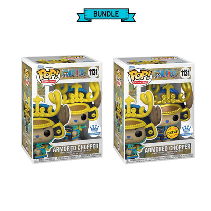 Bundle: Funko POP! Armored Chopper - One Piece #1131 Funko Exclusive + Funko Exclusive / Chase Limited Edition