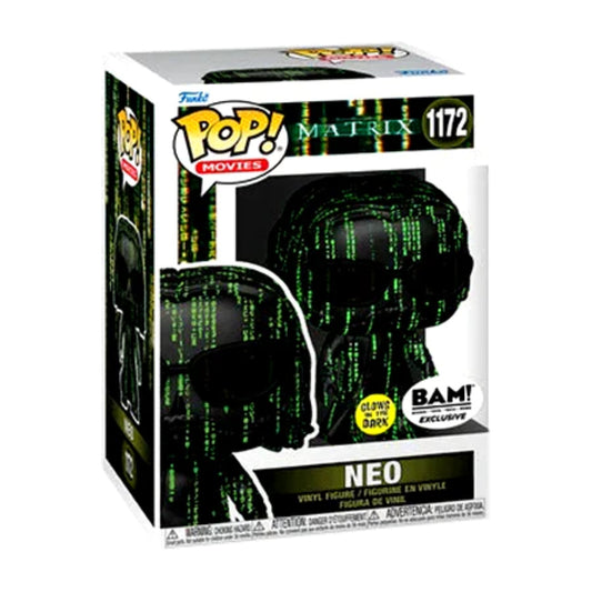 Funko POP! Neo - Matrix #1172 Glows in the Dark+ BAM Exclusive