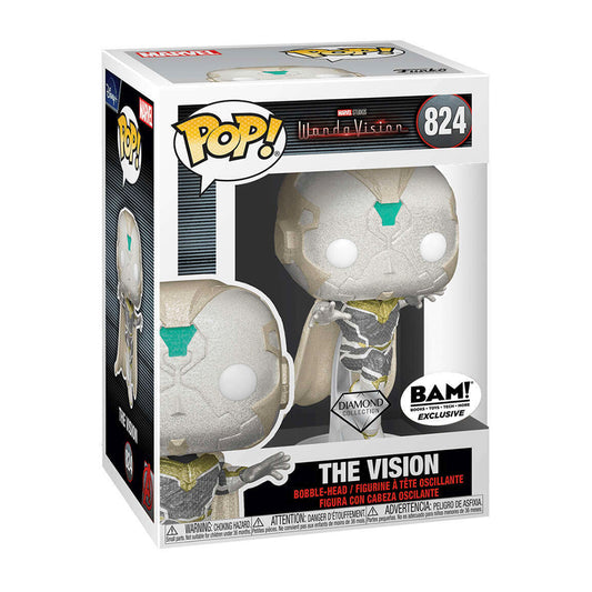 Funko POP! The Vision - Wanda Vision #824 Diamond Collection + BAM Exclusive