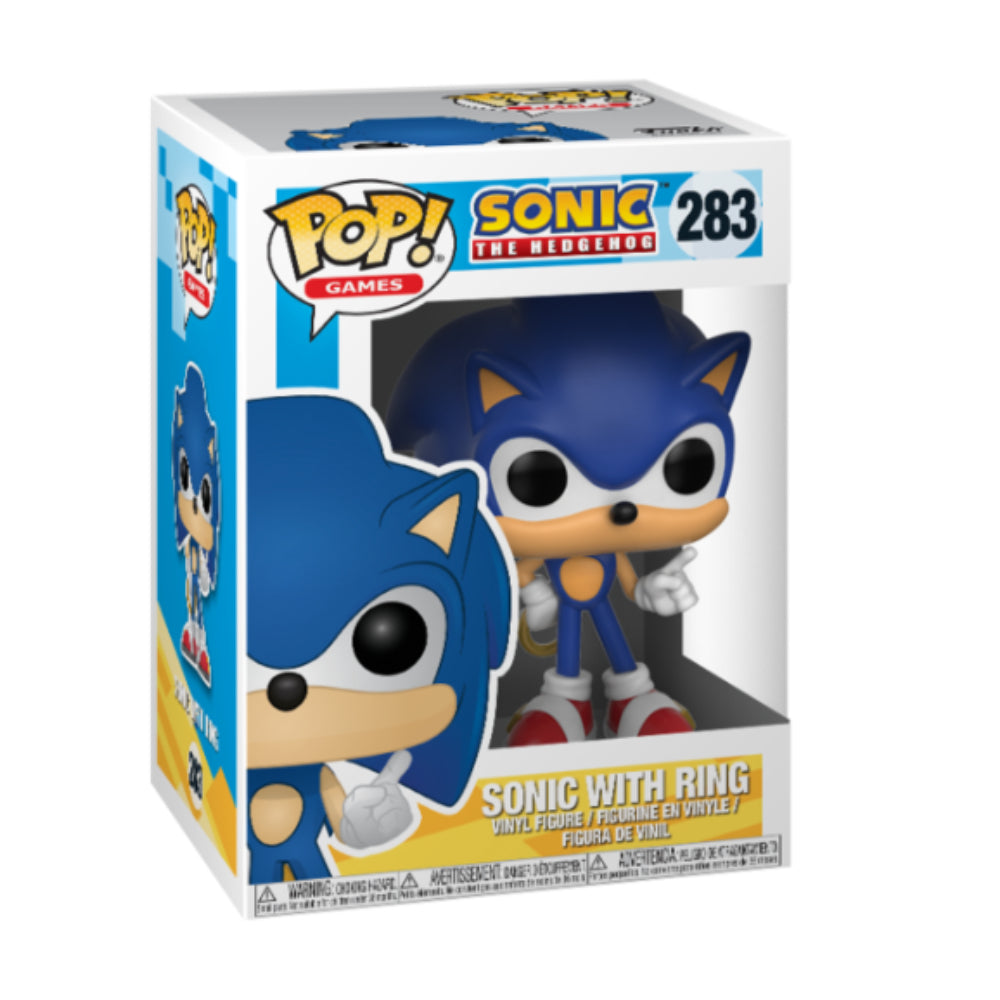 Funko POP! Sonic with ring - Sonic the hedgehog #283