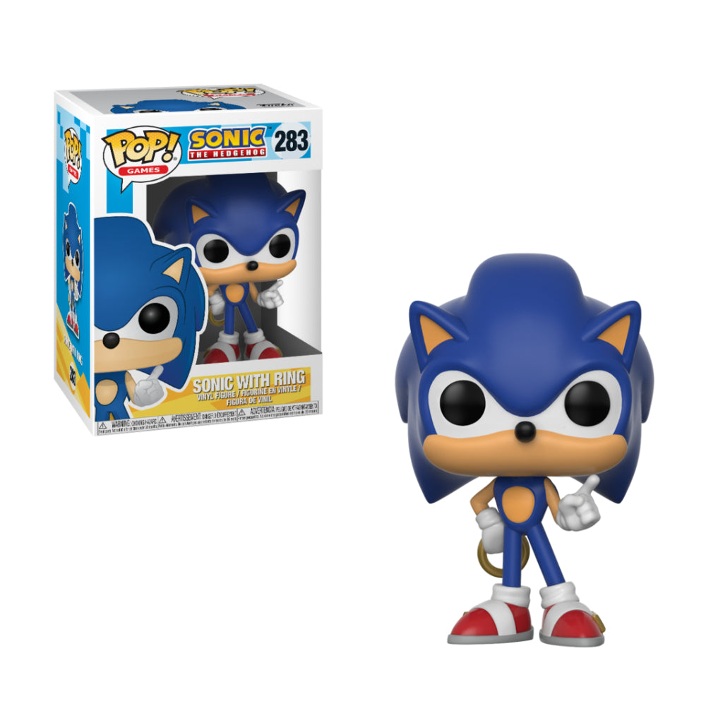Funko POP! Sonic with ring - Sonic the hedgehog #283