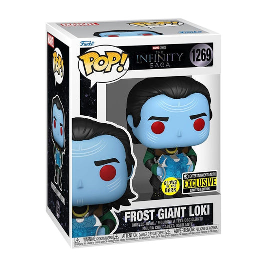 Funko POP! Frost Giant Loki - The Infinity Saga #1269 Entertainment Earth Exclusive / Glows in the Dark