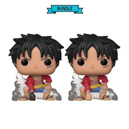 Bundle: Funko POP! Luffy Gear Two - One Piece #1269(X2) Funko + Chase Limited Edition
