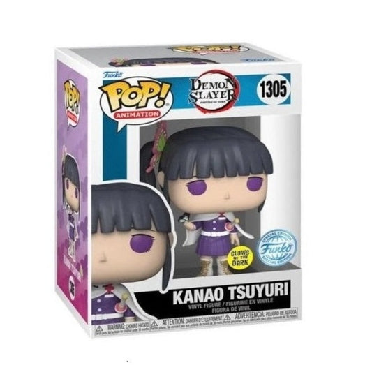 Funko POP! Kanao Tsuyuri - Demon Slayer # 1305 -Glow in The Dark