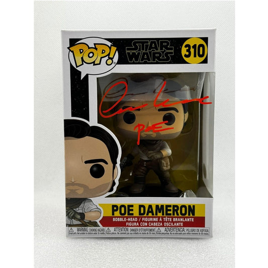 Funko POP! Poe Dameron - Star Wars #310 - signed by Oscar Isaac at MEFCC 2024 Abu Dhabi UAE