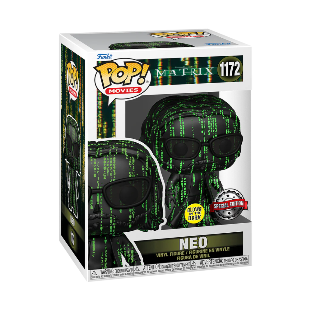 Funko POP! Neo - Matrix #1172 Glows in the Dark Special Edition