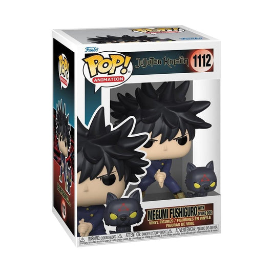 Funko POP! Megumi Fushiguro with Divine Dog - Jujutsu Kaisen #1112