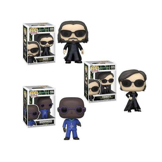 Funko Pop! 3 pops Matrix