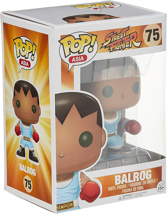 Funko Pop! Balrog - Street Fighter #75 - Chinese baroce - boc condition 8/10