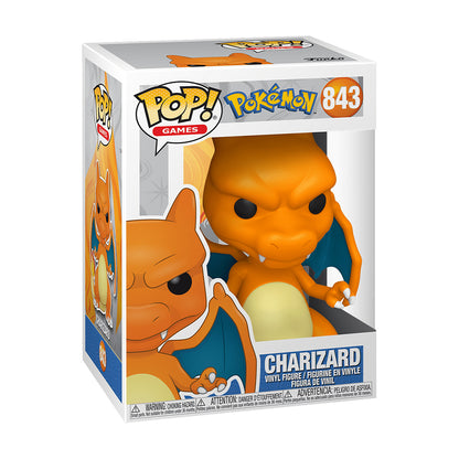 Funko POP! Charizard - POKEMON #843 - Signed by Rica Matsumoto in 2024 - AGS certified