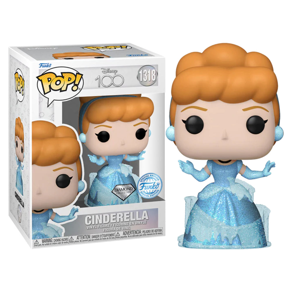 Funko POP! Cinderalla - Disney #1318 Diamond Collection & Special Edition