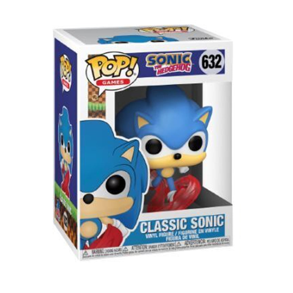 Funko POP! Classic Sonic - Sonic the Hedgehog #632 - Signed By Arabic singer Tarek Alarabi Tourgane & Tala Tourgane - طارق العربي طرقان , تالة طرقان