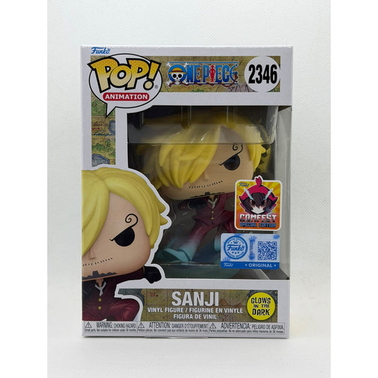 Funko Pop! Sanji - One Piece #2346 Glows in the Dark - Comfest 2026 Exclusive