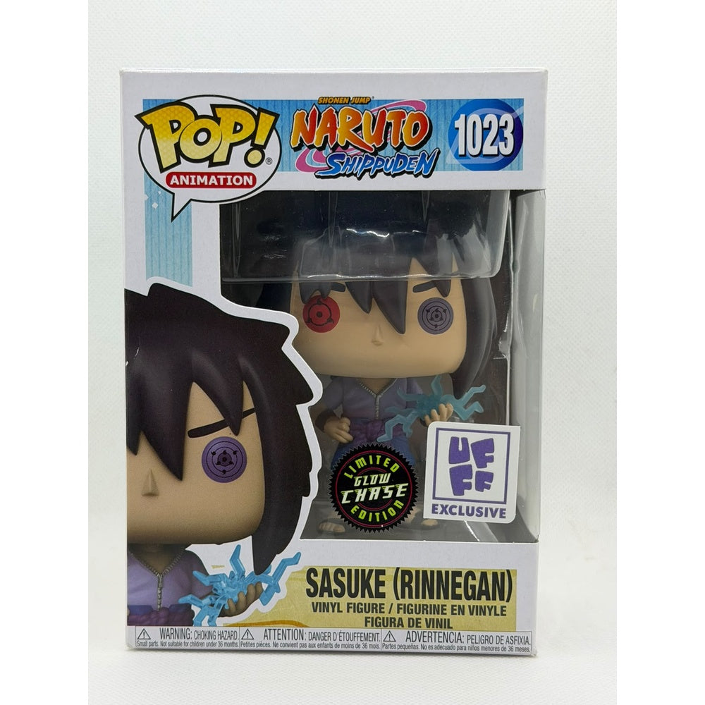 Funko Pop! Sasuke (Rinnegan) - Naruto Shippuden #1023 Glow Chase - UFFF Exclusive