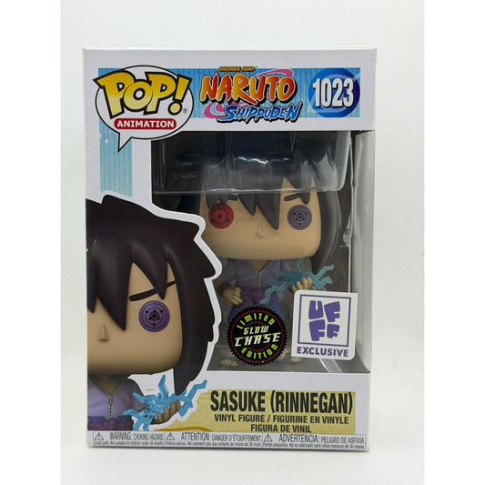 Funko Pop! Sasuke (Rinnegan) - Naruto Shippuden #1023 Glow Chase - UFFF Exclusive