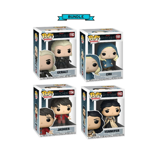 Bundle: The Witcher - 4 Funkos