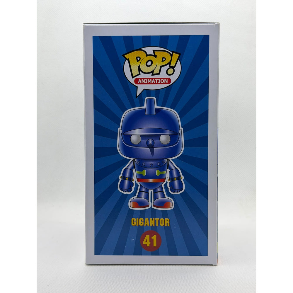 Funko Pop! رعد العملاق Giganto #41 JJL 150625 - Signed by the Japanese Voice Actor Eiko Yamada the voice of Shotaro Kaneda (حسام) with hand drawing art