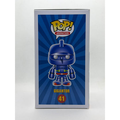 Funko Pop! رعد العملاق Giganto #41 JJL 150625 - Signed by the Japanese Voice Actor Eiko Yamada the voice of Shotaro Kaneda (حسام) with hand drawing art