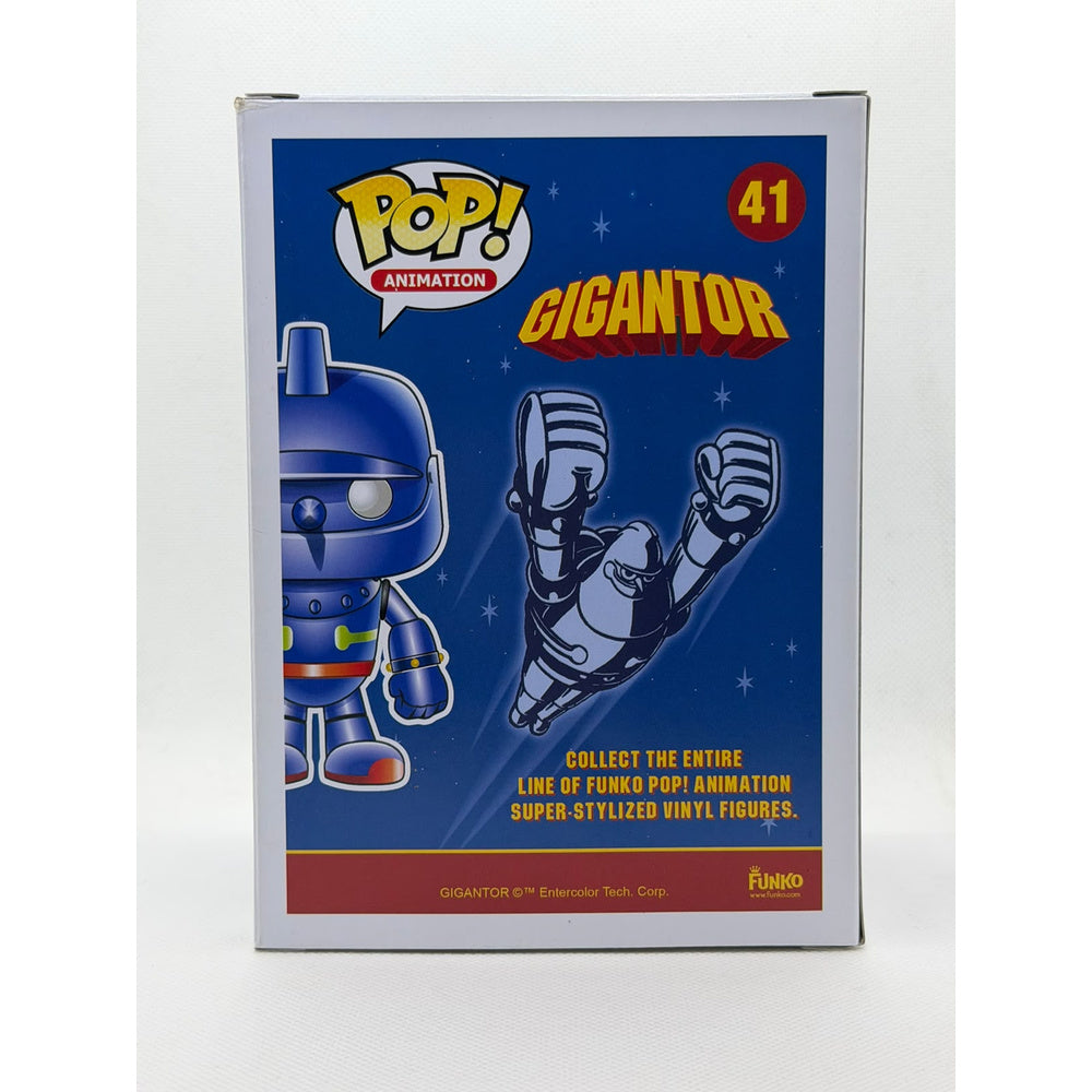 Funko Pop! رعد العملاق Giganto #41 JJL 150625 - Signed by the Japanese Voice Actor Eiko Yamada the voice of Shotaro Kaneda (حسام) with hand drawing art