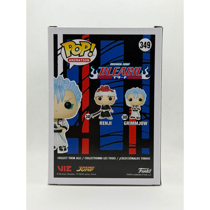 Funko Pop! Grimmjow - Bleach #349 JJL 181024 - Signed by the Japanese Voice Actor JVA Junichi Suwabe with JSA