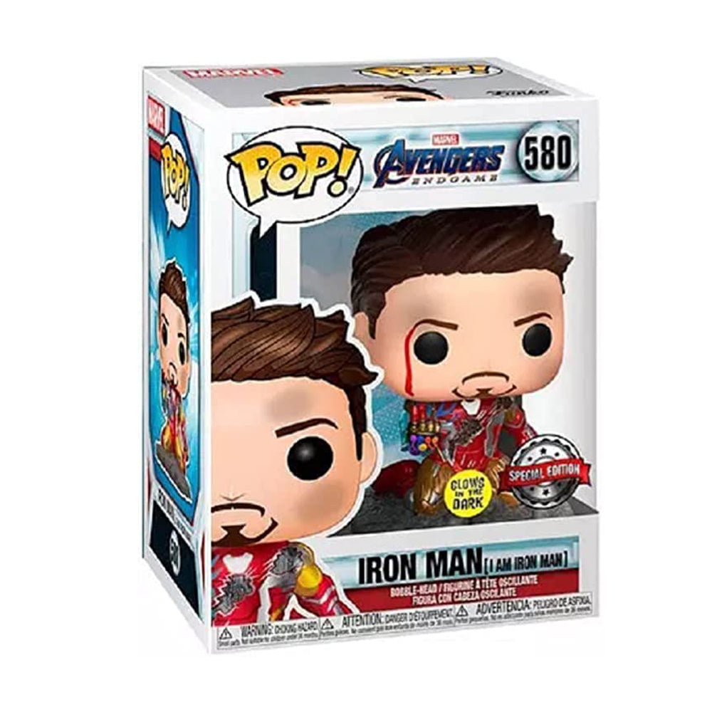 Funko POP! Iron Man(I am iron man) - AVENGERS ENDGAME #580