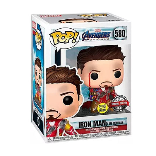 Funko POP! Iron Man(I am iron man) - AVENGERS ENDGAME #580