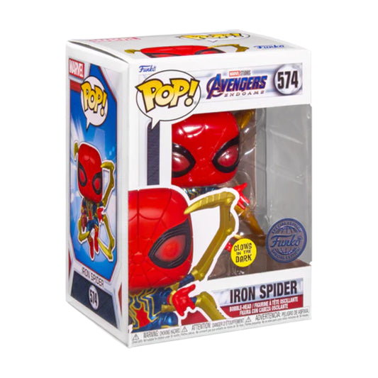 Funko POP! Iron Spider - AVENGERS ENDGAME #574 Glows in the Dark