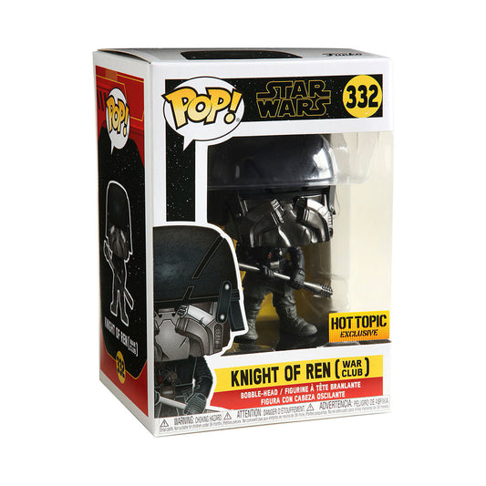 Funko POP! Knight of Ren (War CLub) - STAR WARS #332 2019 Hot topic Exclusive