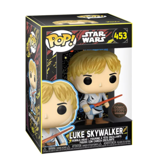 Funko POP! Luke Skywalker - STAR WARS #453 Comic Stop exclusive