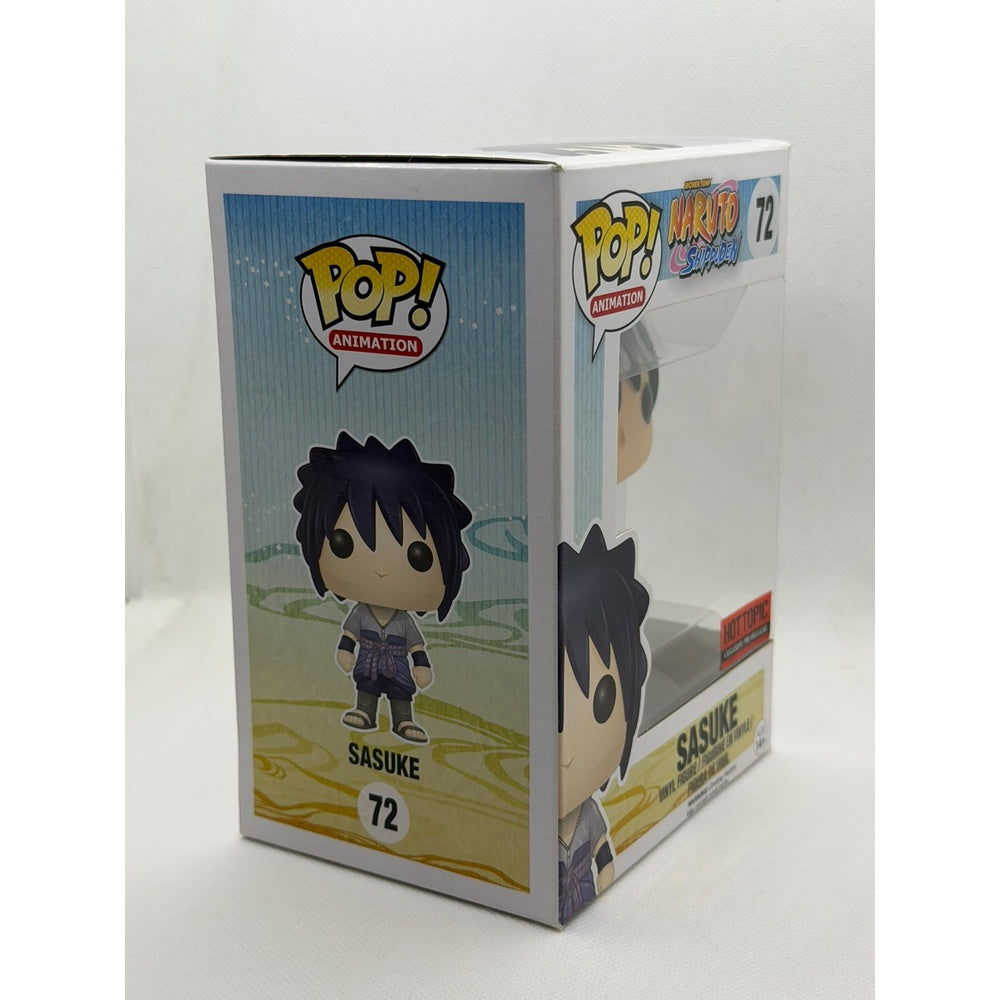 Funko Pop! Sasuke - Naruto Shippuden #72 Hot Topic Pre Release with barcode FM 151030