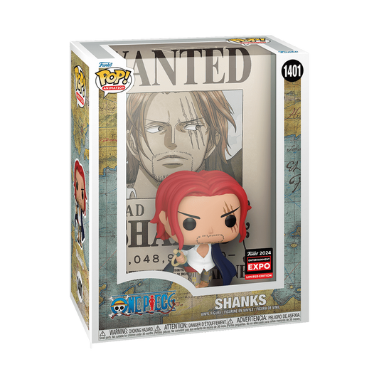 Funko POP! Shanks - One Piece #1401 Shared Sticker