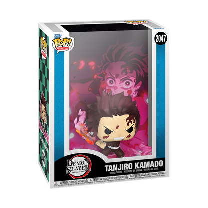 Funko Pop Poster! Tanjiro Kamado - Demon Slayer #2047 - Hot Topic Barcode